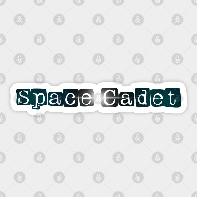 Space cadet Sticker by Pickle-Lily